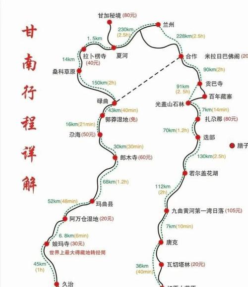 甘南旅游景点有哪些,甘南旅游 景点