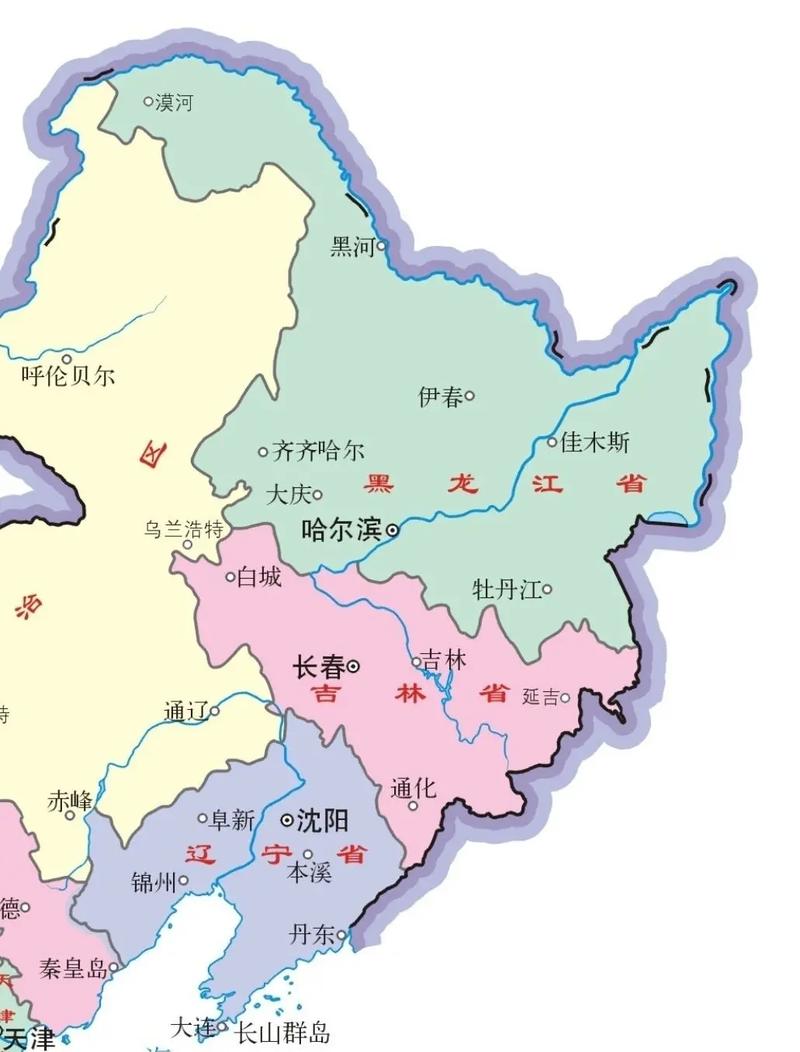 东北三省地图高清版,东北三省地图高清版大图 全图 放大-第5张图片-文史 东北三省地图高清版,东北三省地图高清版大图 全图 放大-第5张图片-文史