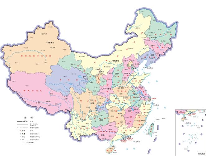 中国地图完整高清版,中国地图完整高清版红色-第8张图片-文史 中国地图完整高清版,中国地图完整高清版红色-第8张图片-文史