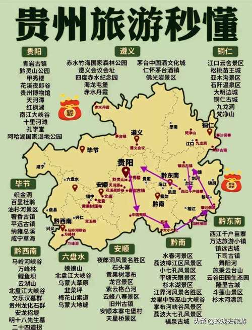 贵州旅游线路图（贵州旅游攻略路线最佳路线）-第2张图片-文史