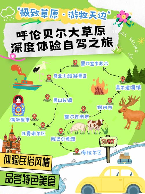 内蒙古自驾游经典线路,内蒙古自驾游五条推荐线路