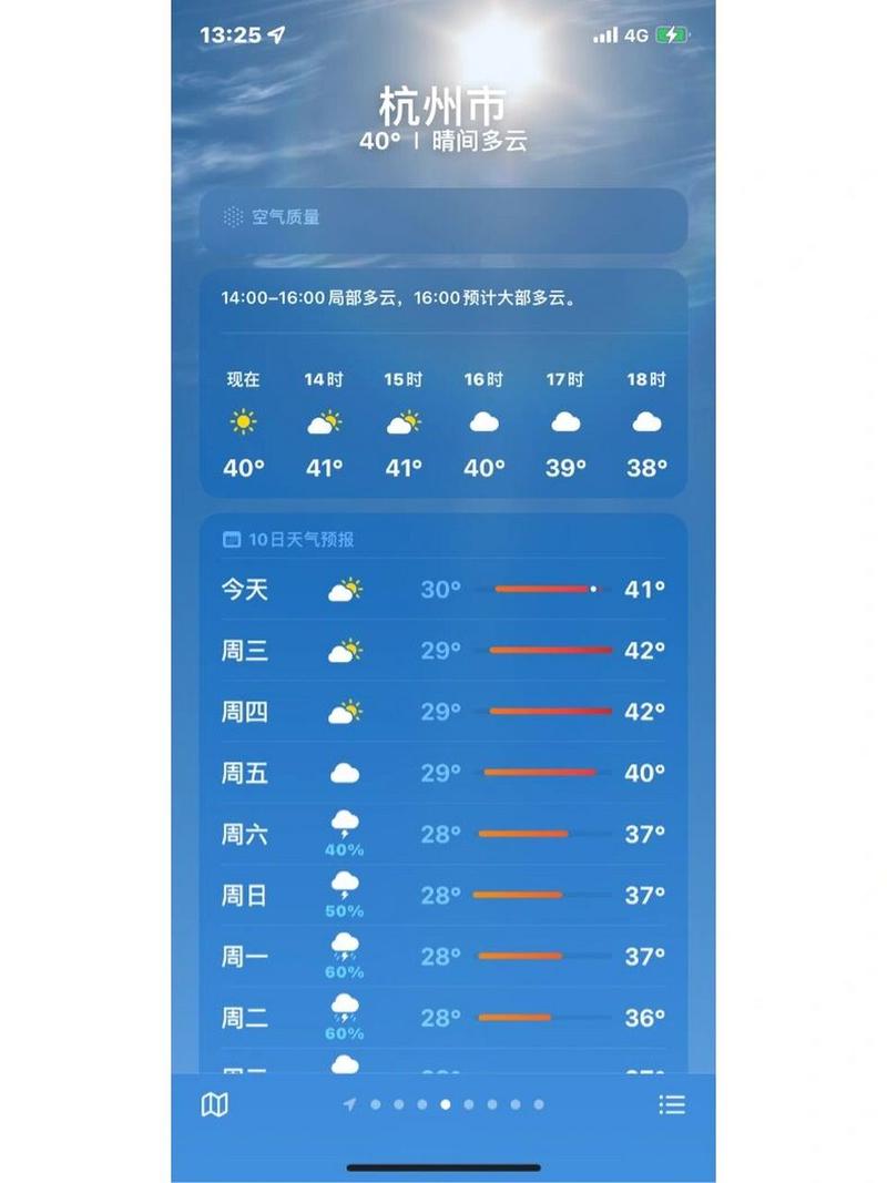杭州天气预报每小时,杭州天气预报时时