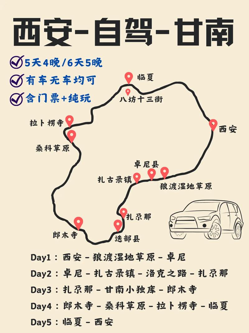 西安附近自驾游景点推荐,西安附近适合自驾游旅游攻略-第3张图片-文史
