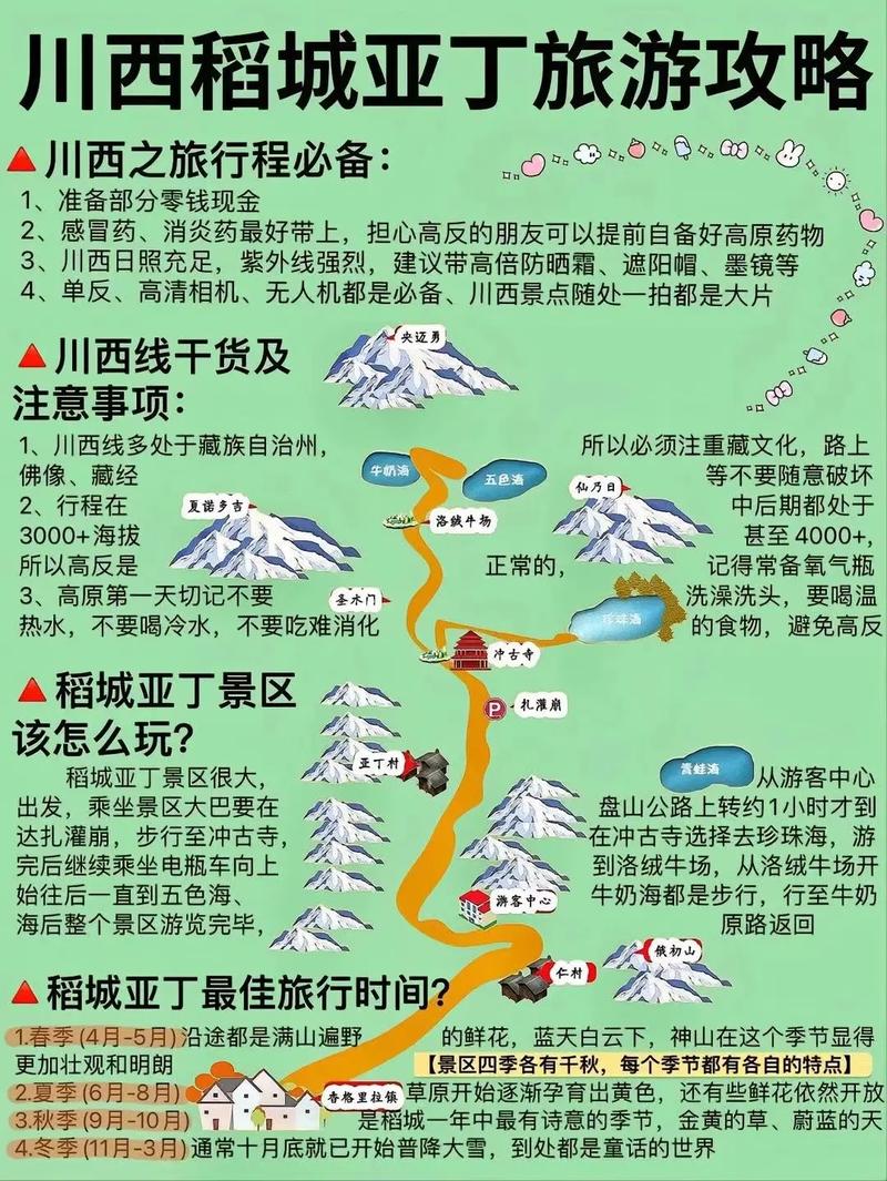 四川稻城旅游攻略,四川稻城旅游攻略及景点介绍-第3张图片-文史