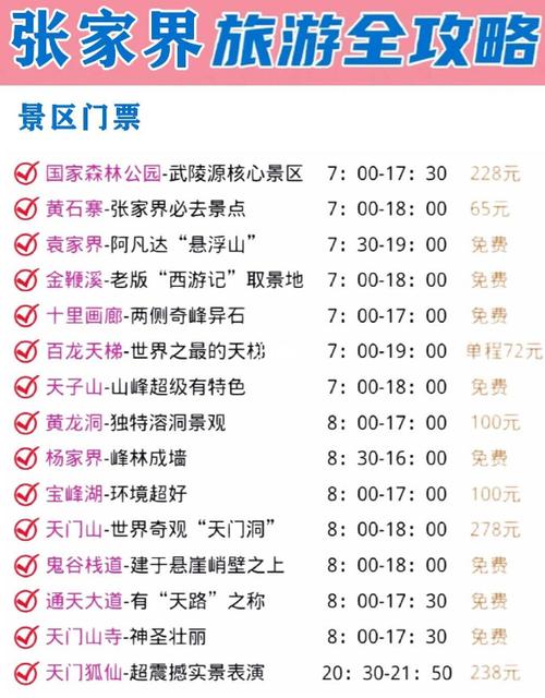 张家界旅游景点门票多少钱,张家界所有景点门票一共多少钱-第4张图片-文史 张家界旅游景点门票多少钱,张家界所有景点门票一共多少钱-第4张图片-文史