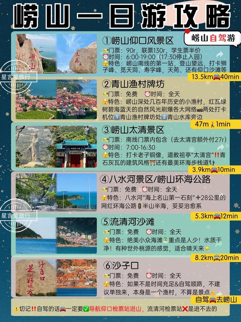 崂山风景区一日游(崂山风景区一日游攻略自驾)-第2张图片-文史 崂山风景区一日游(崂山风景区一日游攻略自驾)-第2张图片-文史